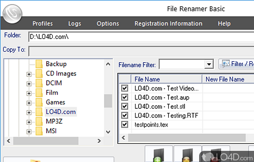 File Renamer Basic screenshot