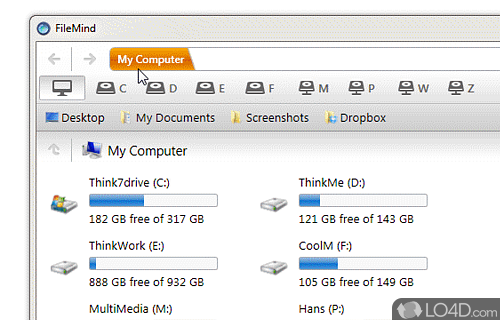 Screenshot of FileMind - Elegant and approachable file manager that focuses on simplicity and speed