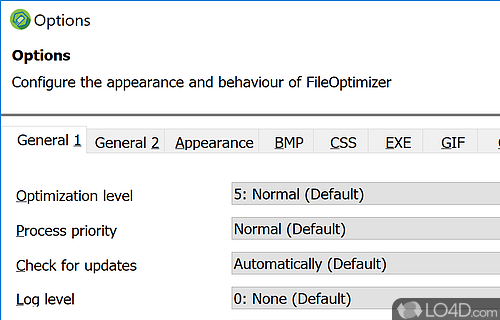 FileOptimizer Screenshot