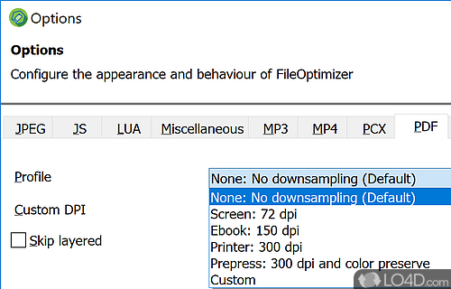 FileOptimizer screenshot