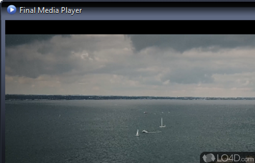 Streamlined video and audio player - Screenshot of Final Media Player