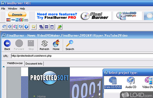 FinalBurner FREE Screenshot