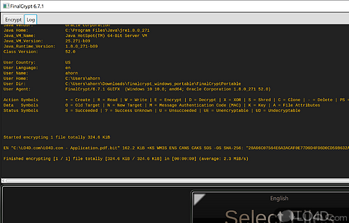 FinalCrypt Screenshot