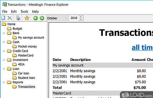 Finance Explorer Screenshot