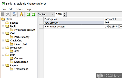 Finance Explorer screenshot