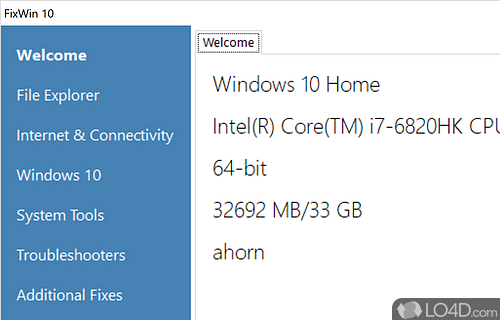 FixWin Screenshot