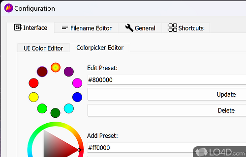 Comes with an embedded filename editor - Screenshot of Flameshot