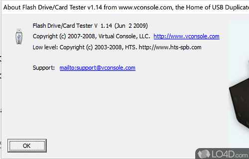 Flash Drive Tester screenshot