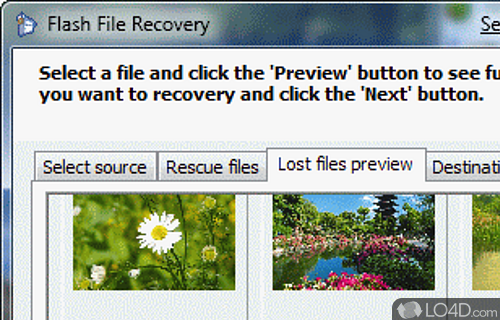 Flash File Recovery Screenshot