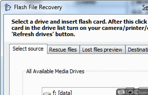 Flash File Recovery Screenshot