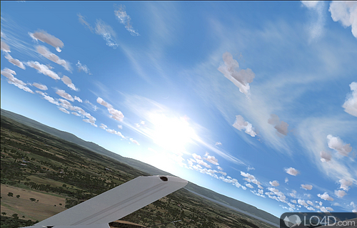 Screenshot of Flight Simulator X - User interface