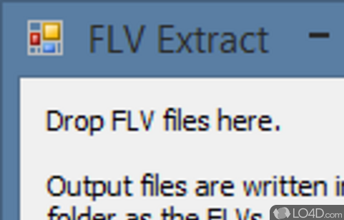 FLV Extract Screenshot