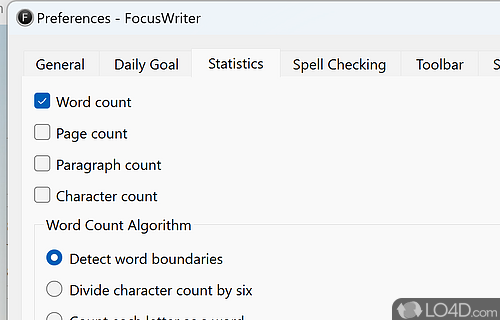 FocusWriter screenshot