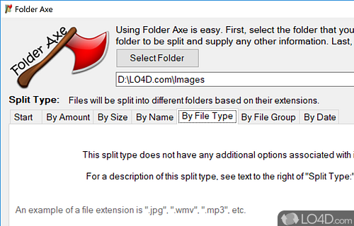 Folder Axe screenshot