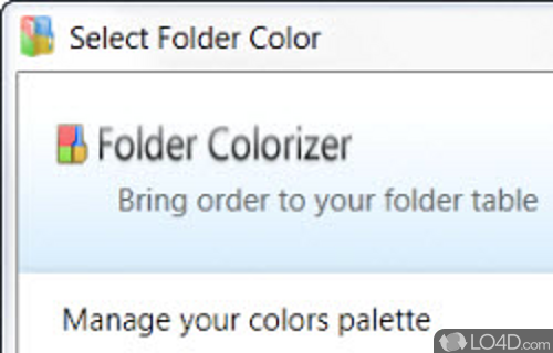 Folder Colorizer Screenshot