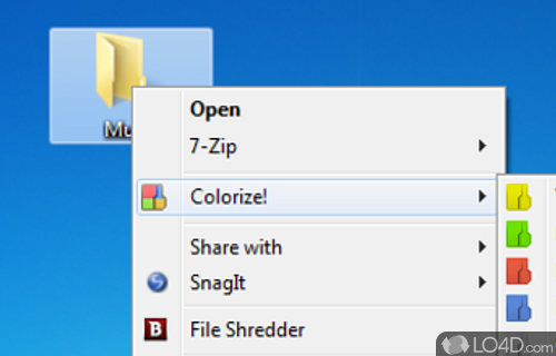 Folder Colorizer Screenshot