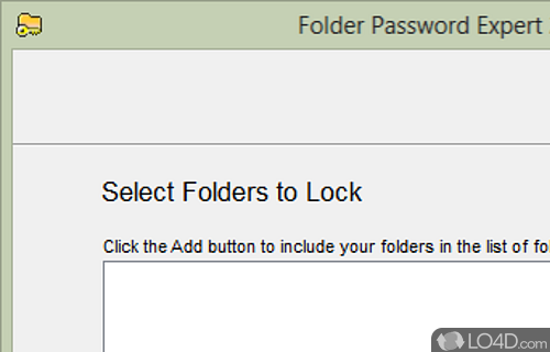 Folder Password Expert Screenshot