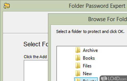 Folder Password Expert Screenshot