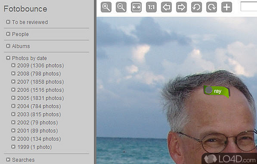 Screenshot of Fotobounce - Piece of software that helps you organize photos (JPG, TIF, PNG