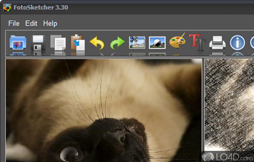 FotoSketcher Screenshot