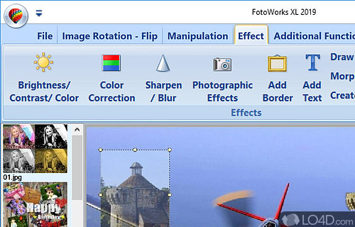 Simple to use - Screenshot of FotoWorks Pro