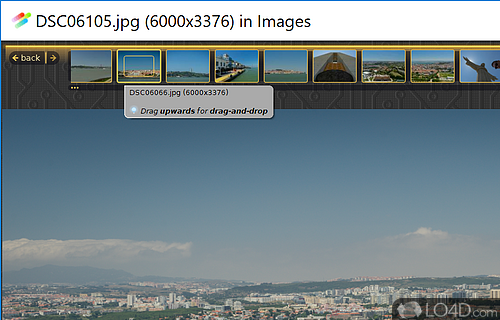 Open and browse through image collections - Screenshot of Fragment