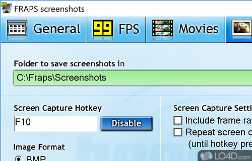 Take screenshots regularly - Screenshot of Fraps