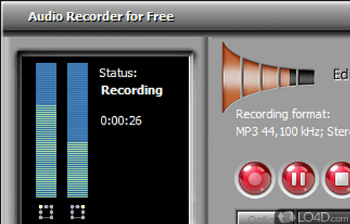 Free Audio Recorder Screenshot