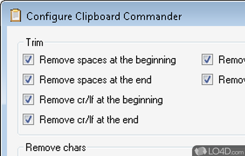 Screenshot of Free Clipboard Manager - Provides support for an automatic clipboard monitoring mode, while allowing you to save the text to plain text file format
