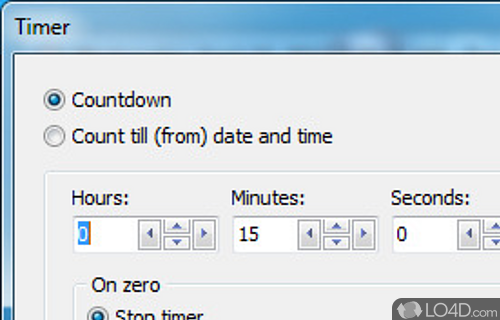 Free Countdown Timer Screenshot