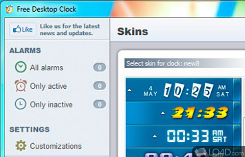 digital clock for desktop free download for windows 10