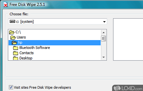 Free Disk Wipe Screenshot