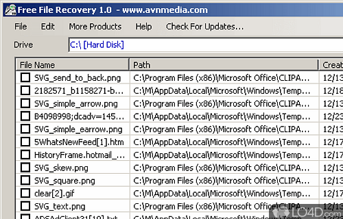 Free File Recovery Screenshot