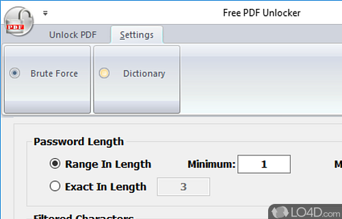 Free PDF Unlocker Screenshot