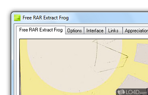 Free RAR Extract Frog Screenshot