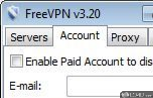 Screenshot of Free VPN - Solution to use the internet behind a proxy