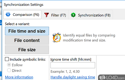 Synchronize files and folders. Good for backups - Screenshot of FreeFileSync