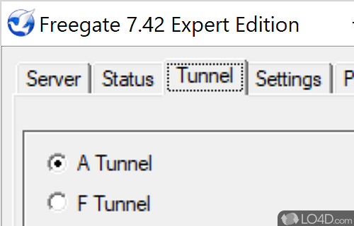 Surf the web without restrictions - Screenshot of Freegate Expert Edition