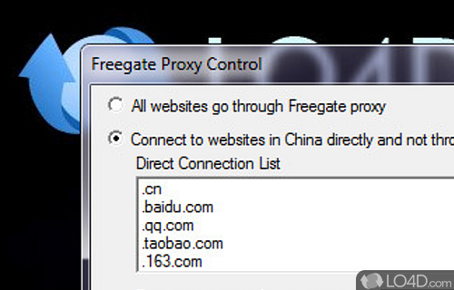 Freegate Screenshot