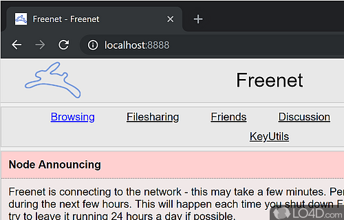 Freenet Screenshot