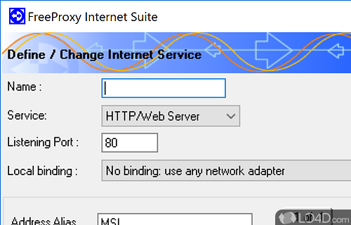 FreeProxy Internet Suite screenshot