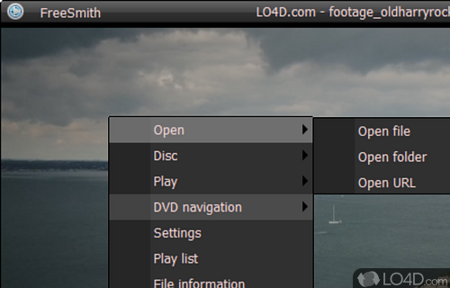 FreeSmith Video Player Screenshot