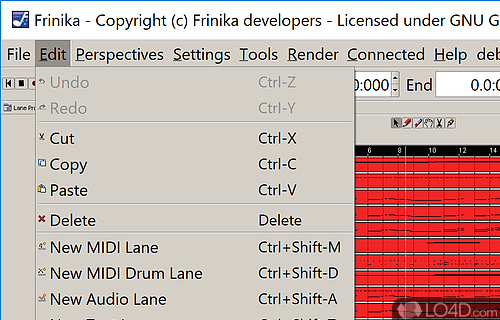 Frinika Screenshot