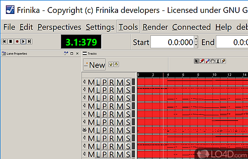 Frinika Screenshot