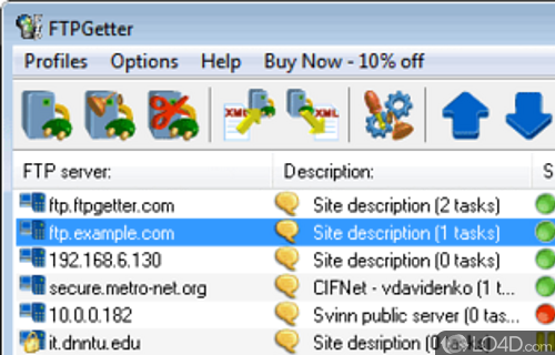 FTPGetter Professional 5.97.0.275 download the new version for apple