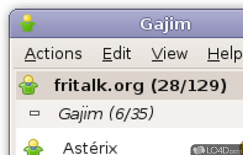 Gajim Screenshot