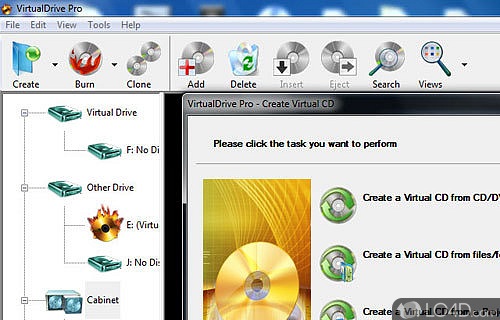 GameDrive CD and DVD Emulator Screenshot