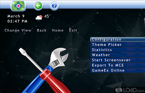 Advanced game emulation environment - Screenshot of GameEx