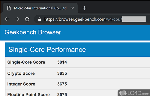 Run thorough stress tests on your CPU - Screenshot of Geekbench
