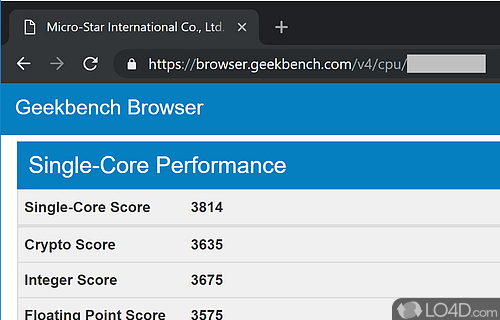 Geekbench Screenshot